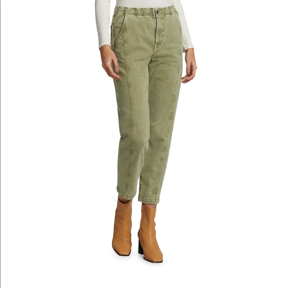 New 7 for All Mankind Jogger - olive green